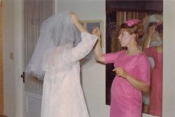 Lynn with matron of honor Julie