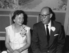 the bride's parentsEvy and Red Lawson