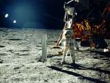 Aldrin on the Moon