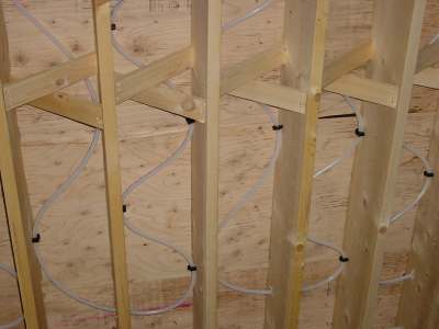 radiant heating under floor